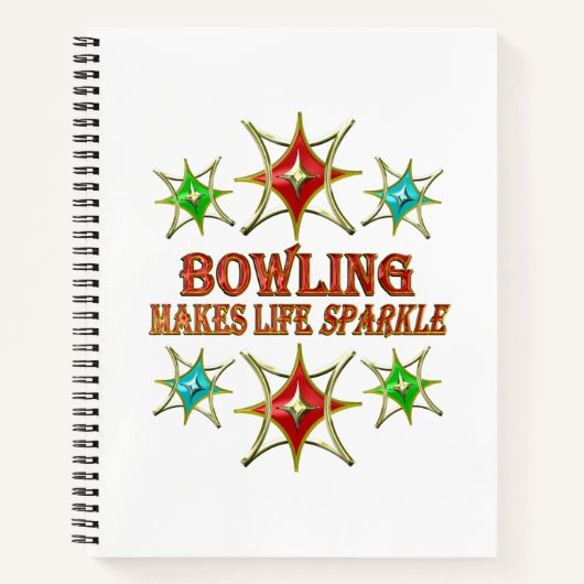CARNET BOWLING FANCY STARS (Devant)