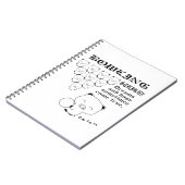 Carnet Bowling Tee (Côté gauche)