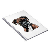 Carnet Boxer Buddy Humoristique Protective (Côté Droit)