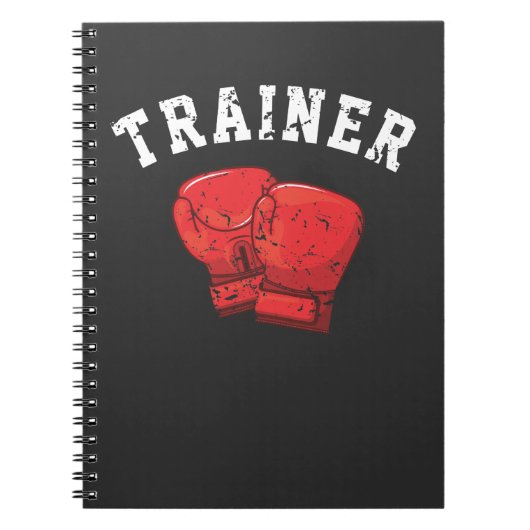 Carnet Boxer Entraînement Boxer Coach personnel Entraînem (Devant)