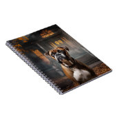 Carnet Boxer Halloween Effrayant (Côté Droit)