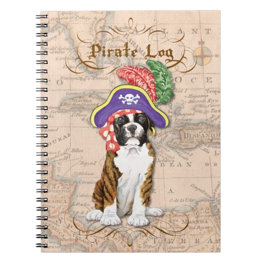 Carnet Boxer Pirate (Devant)