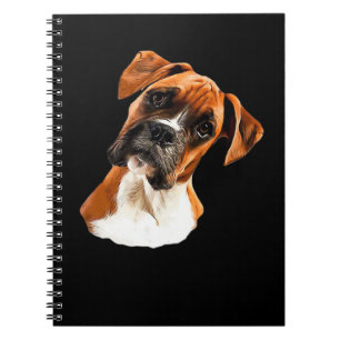 Carnet Boxer Un beau boxeur Inclinaison de la tête T-Shir