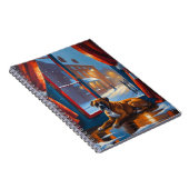 Carnet Boxer with Christmas Lights Holiday (Côté Droit)