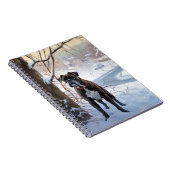 Carnet Boxeur Qu'il neige Noël (Côté Droit)