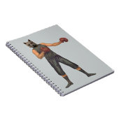 Carnet Boxeur vintage Westie (Côté Droit)