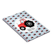 Carnet Boy's Cute Red Tractor (Côté Droit)