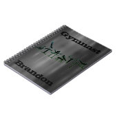 Carnet Boys Gymnastique Steel (Côté gauche)