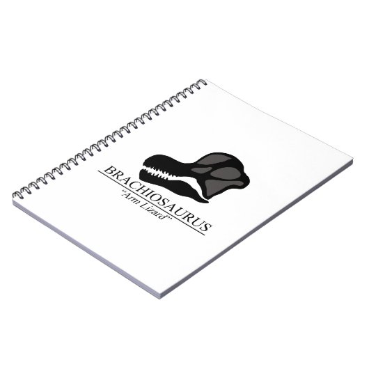 Carnet Brachiosaurus (Côté gauche)