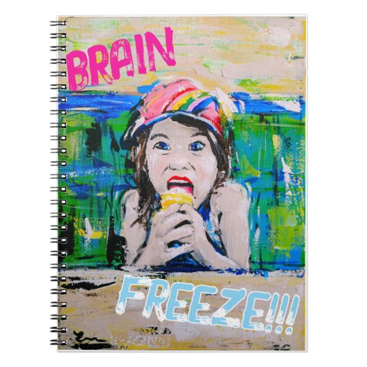 Carnet Brain freeze (Devant)