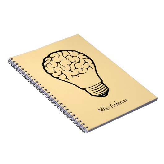 Carnet Brain Lamp - Creative Thinking Notebook- Mapping (Côté Droit)