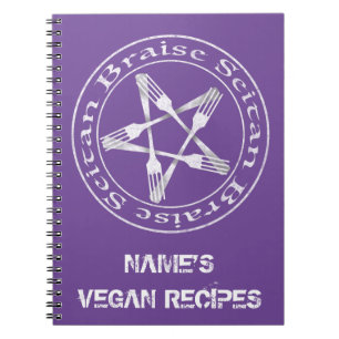 Carnet Braise Seitan Vegan Pentagram (light version)
