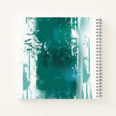 Carnet Branche avec Feuilles d'or Ginko Biloba (Dos)