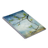 Carnet Branche d'arbre au-dessus de ciel texturisé (Côté Droit)