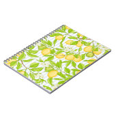 Carnet Branche de citronnier : Motif sans fil (Côté gauche)