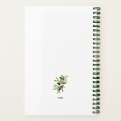 Carnet Branche d'olive aquarelle (Verso)