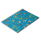 Carnet Branches avec grenades de William Morris (Côté gauche)