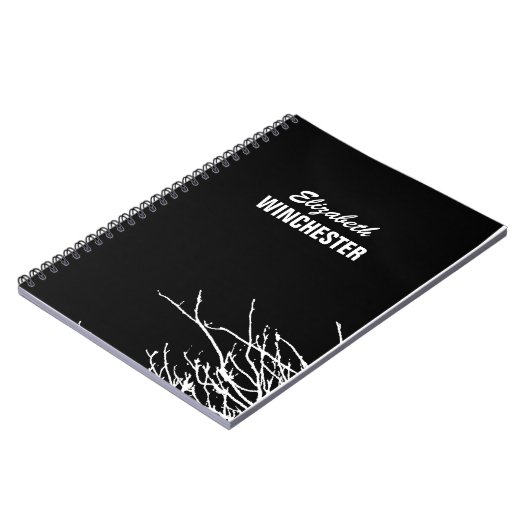 Carnet Branches blanches (Côté gauche)