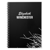 Carnet Branches blanches (Devant)