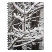 Carnet Branches couvertes de neige (Devant)