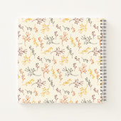 Carnet Branches d'automne (Dos)