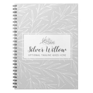Carnet Branches de feuilles botaniques modernes minimalis