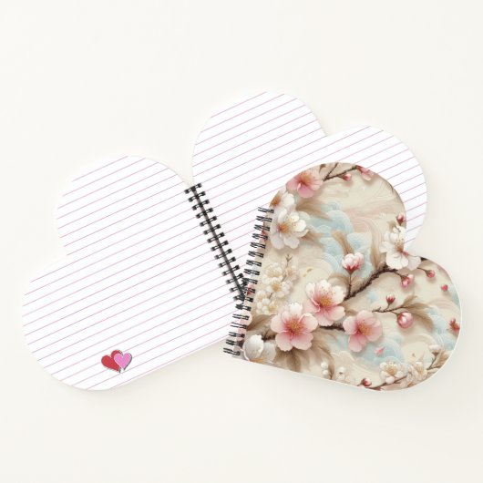 Carnet Branches de fleurs d'Apple (Intérieur)