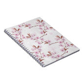 Carnet Branches de fleurs de cerisier de printemps (Côté Droit)