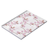 Carnet Branches de fleurs de cerisier de printemps (Côté gauche)