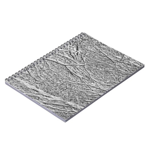 Carnet Branches de neige (Côté gauche)