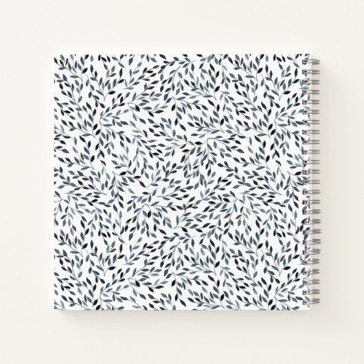 Carnet Branches noires (Dos)