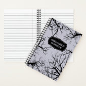 Carnet Branches nues éffrayantes Goth (À l'intérieur)