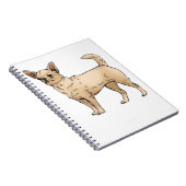 Carnet Brave Chihuahua Blue (Côté Droit)