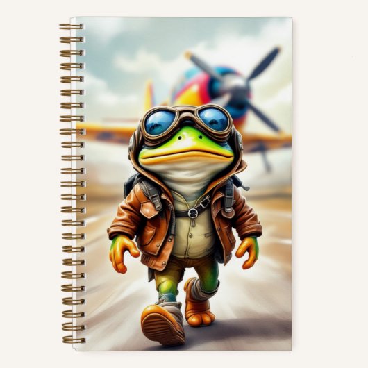 Carnet Brave Pilot, auteur Natasha Us (Recto)