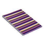Carnet Brayures rose, jaune et bleue (Côté Droit)