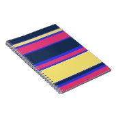Carnet Brayures rose, jaune et bleue (Côté Droit)