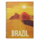Carnet Brazil travel poster (Devant)