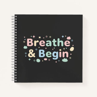 Carnet Breathe & Begin Pastel Notebook