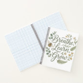 Carnet Breathe Learn Grow Mindfulness for mindful living (Intérieur)