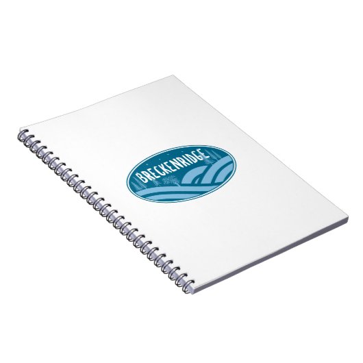 Carnet Breckenridge Colorado Extérieur (Côté Droit)