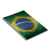 Carnet Brésil : Le drapeau aime le football brésilien (Côté Droit)