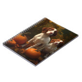 Carnet Bretagne Espagnol Chiot Espagnol Automne Délice Ci (Côté gauche)