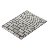 Carnet Brick Cobblestone Street Pathway Nature Photograph (Côté gauche)
