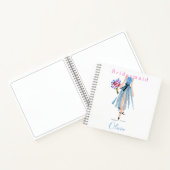 Carnet Bridesmaid fait d'honneur Proposition Fleurs de mo (Intérieur)