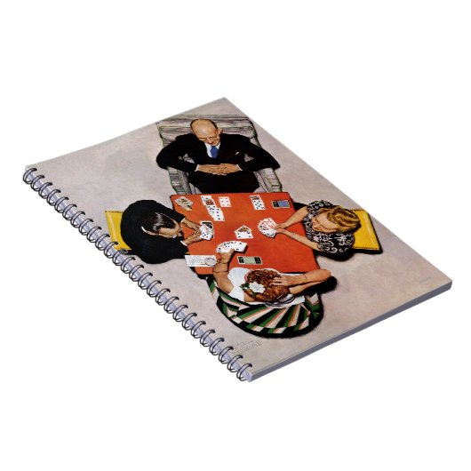 Carnet Bridge Game par Norman Rockwell