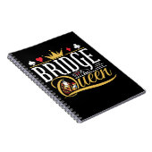 Carnet Bridge Queen Card Game Women (Côté Droit)