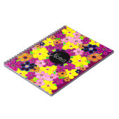 Carnet Bright Abstrait Flower Art (Côté gauche)