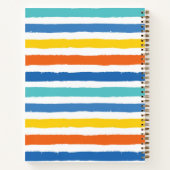 Carnet Bright Beach Striped Motif (Dos)