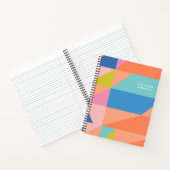 Carnet Bright Colorful Geometric Shapes (Intérieur)