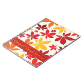 Carnet Bright Fall Leaves Mariage (Côté gauche)